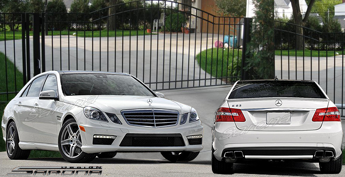 Custom Mercedes E Class Body Kit  Sedan (2010 - 2013) - $1950.00 (Manufacturer Sarona, Part #MB-091-KT)